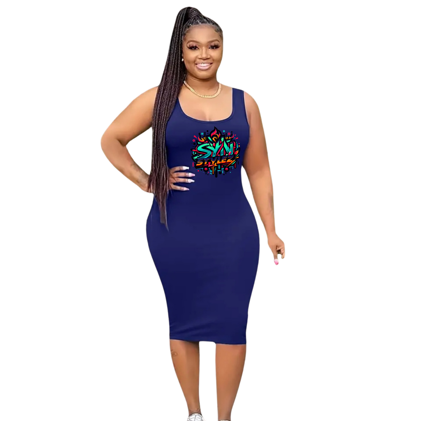 Syn Stylez Synspiration Casual Tank Dress