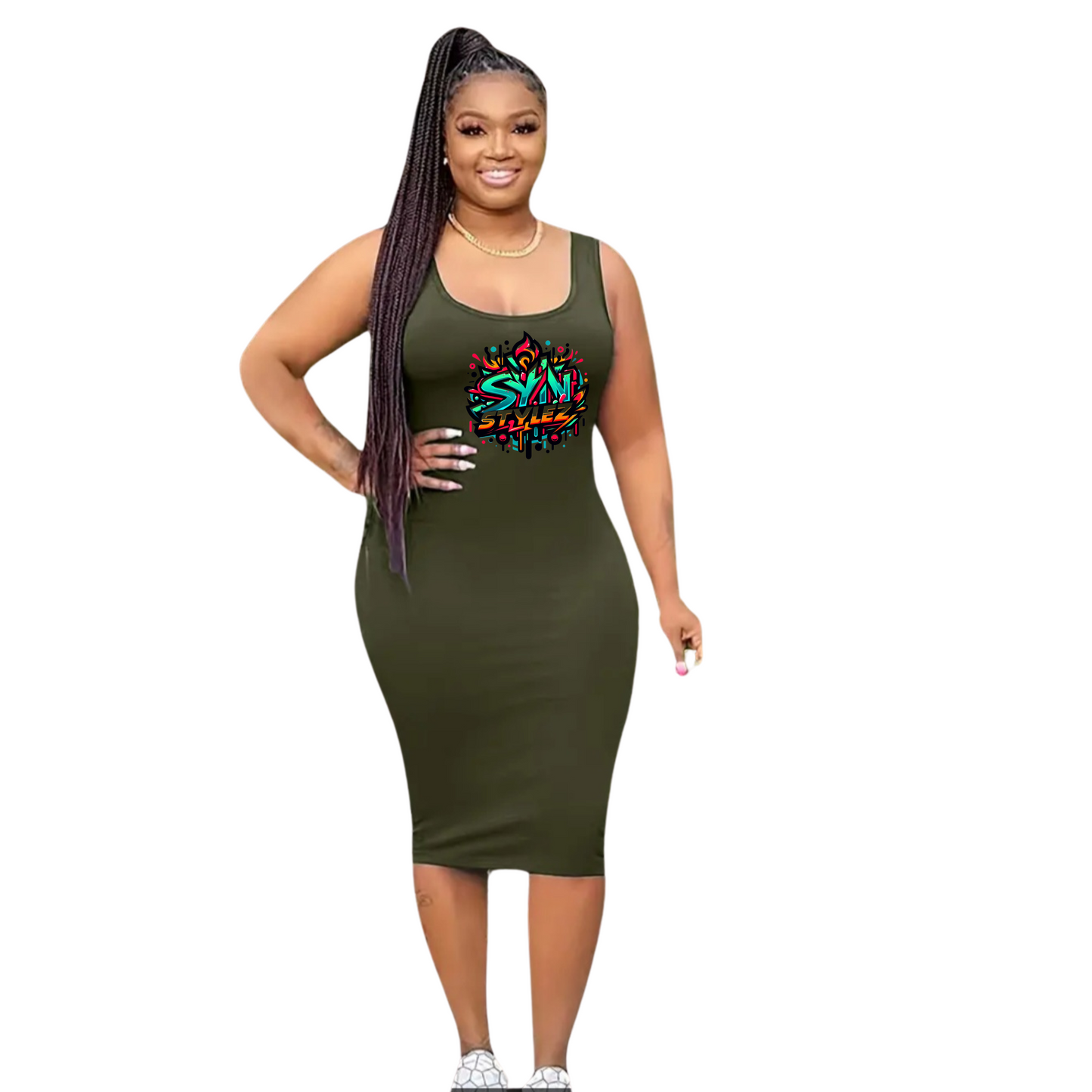 Syn Stylez Synspiration Casual Tank Dress