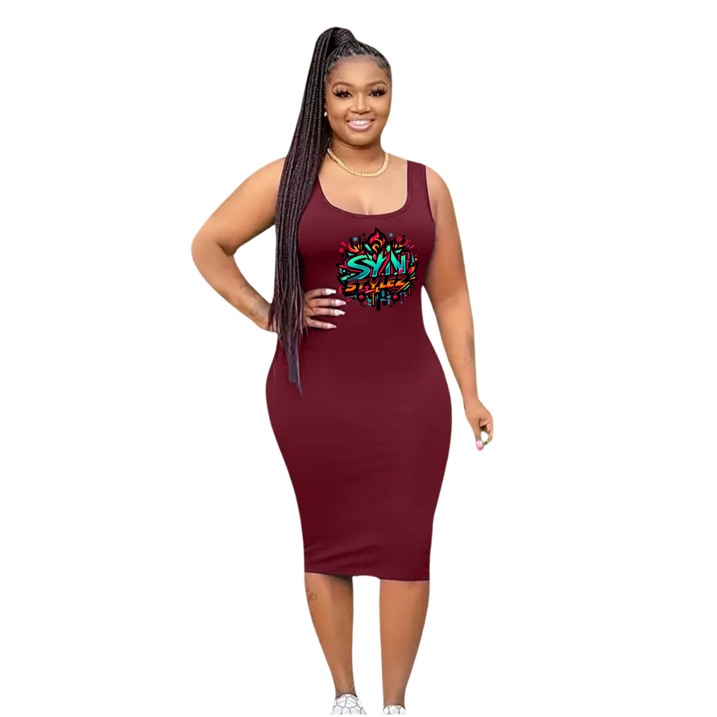 Syn Stylez Synspiration Casual Tank Dress
