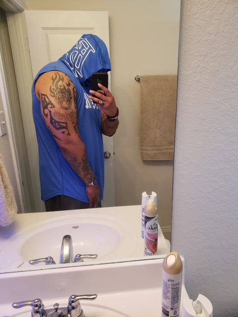 Short Sleeve Light Weight Hoodie Synspirations