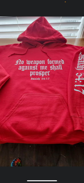 No Weapon Hoodie SynSpiration Hoodie