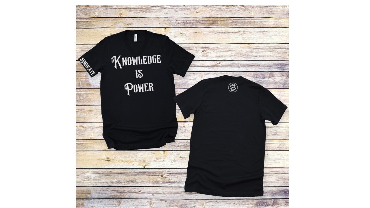 Syn 2 Knowledge Is Power T-Shirt (Multiple Stylez)